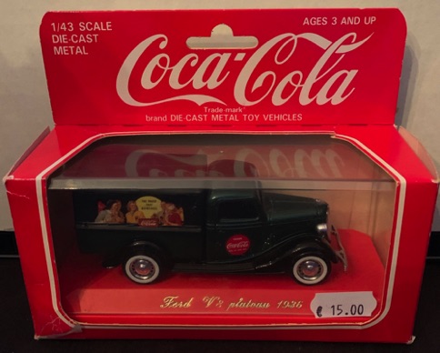 10170-1 €15,00 coca cola auto Ford V8 plateau 1936    (1x zonder doosje € 12,50).jpeg